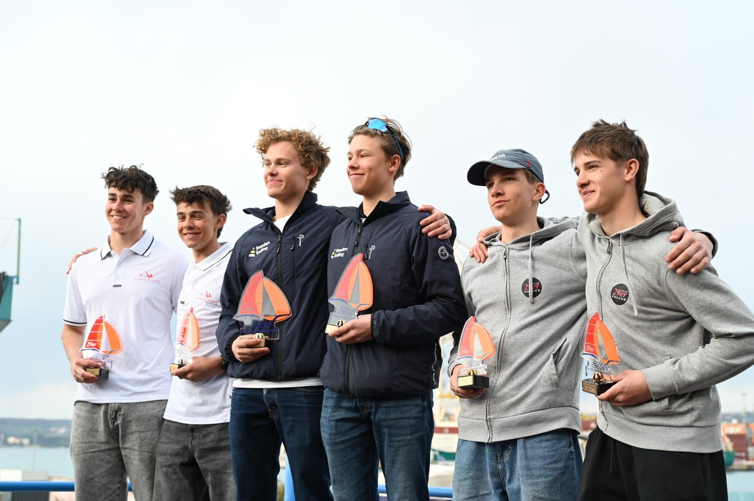 Dwa medale Pucharu Europy dla młodych żeglarzy Klubu