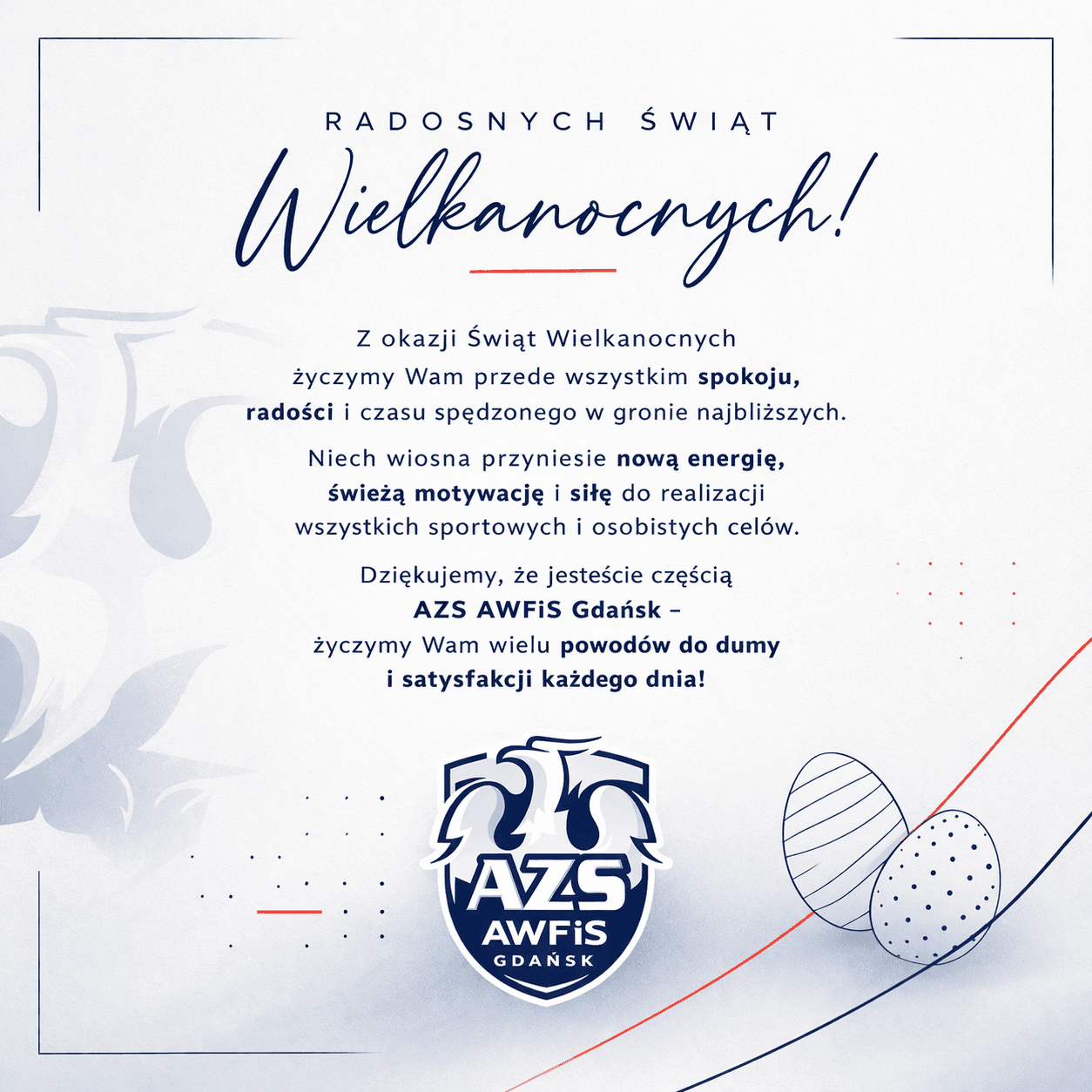 Radosnych Świąt Wielkanocnych!