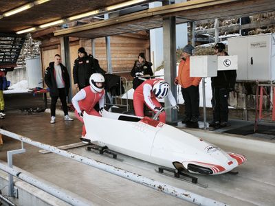 Seweryn Sosna Mistrzem Europy Juniorów w bobslejach!
