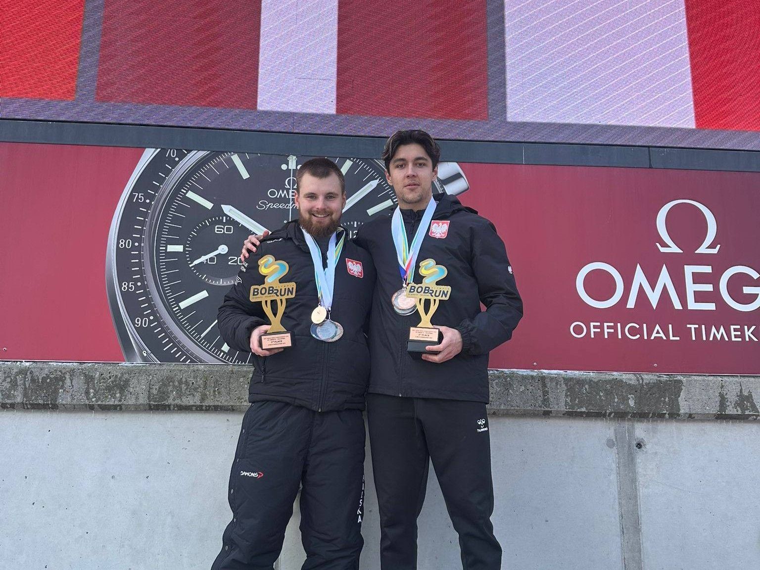 Seweryn Sosna brązowym medalistą MŚJ w bobslejach!