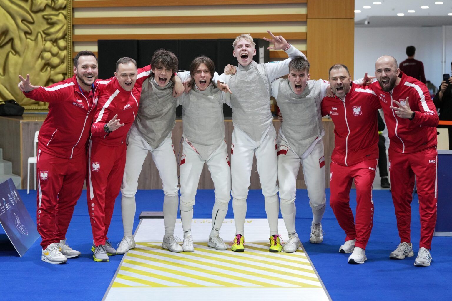 Brązowy medal młodych florecistów na Mistrzostwach Europy!